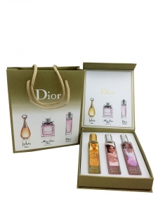 Подарочный набор-сумка Dior for WOMEN 3х20ml - Парфюмерия и Косметика по Доступным Ценам на DuhiElit.ru