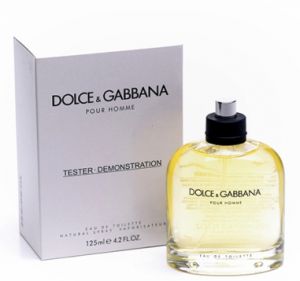 D&G Pour Homme "Dolce&Gabbana" 125ml ТЕСТЕР - Парфюмерия и Косметика по Доступным Ценам на DuhiElit.ru