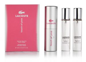 Lacoste "Touch of Pink" Twist & Spray 3х20ml women - Парфюмерия и Косметика по Доступным Ценам на DuhiElit.ru
