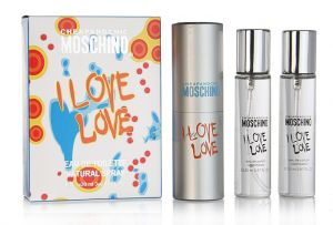 Moschino "I Love Love" Twist & Spray 3х20ml women - Парфюмерия и Косметика по Доступным Ценам на DuhiElit.ru