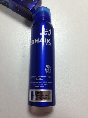 Дезодорант из ОАЭ SHAIK 65 (идентичен Givenchy Pour Homme Blue Label) 150 ml (М) - Парфюмерия и Косметика по Доступным Ценам на DuhiElit.ru