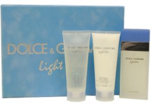 Подарочный набор 3в1 Dolce&Gabbana "Light Blue for WOMEN" - Парфюмерия и Косметика по Доступным Ценам на DuhiElit.ru